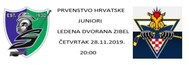 PH 2019/2020 Seniori | KHL “Sisak” vs KHL “Medveščak-mladi”