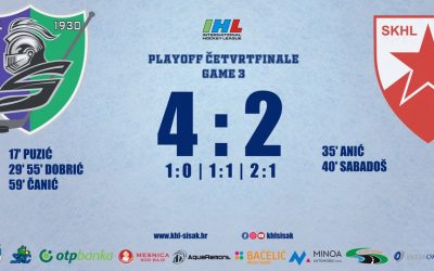 IHL 2021./22. Playoff (3/5)  KHL SISAK vs SKHL CRVENA ZVEZDA