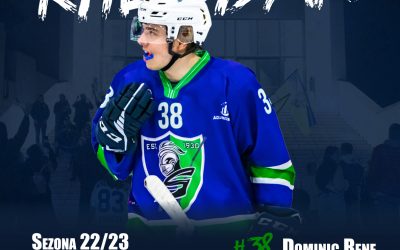 #38 Dominic Rene Čanić jedan je od nositelja igre KHL Sisak