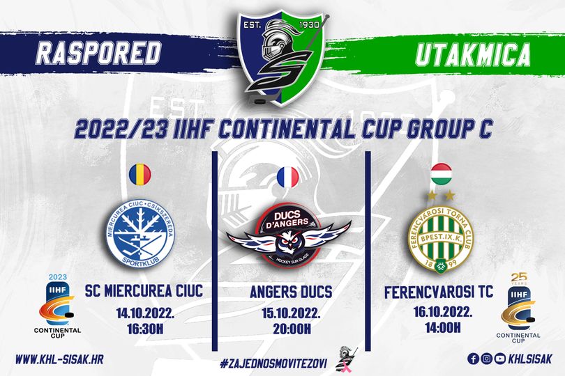 IIHF Continental Cup 2022./23. – II kolo – Group C – Angers (Fra)