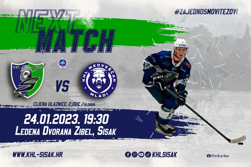PH 2022./23.  KHL SISAK vs KHL Medveščak mladi