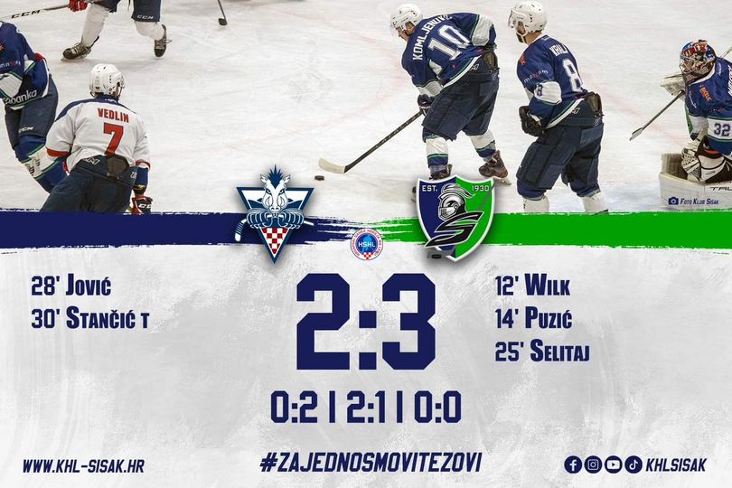 PH 2022./23.  KHL ZAGREB vs KHL SISAK (2:3)