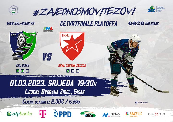 IHL 2022./23. KHL SISAK vs SKHL C.Zvezda