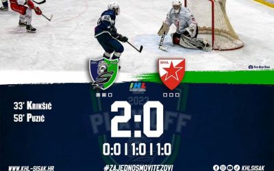 IHL 2022./23.  KHL SISAK vs SKHL C.Zvezda (2:0)