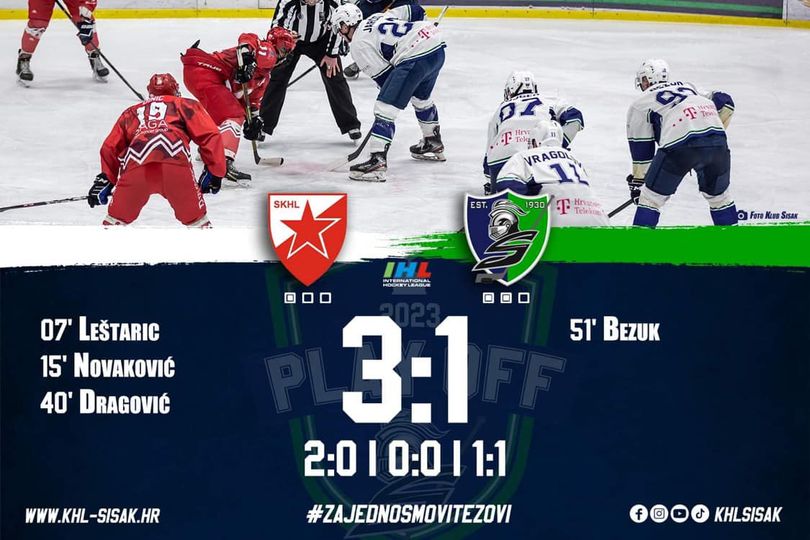IHL 2022./23. SKHL C.Zvezda vs KHL SISAK (3:1)