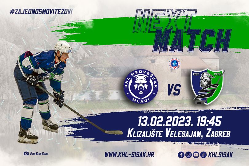 PH 2022./23.  KHL Medveščak mladi vs KHL SISAK